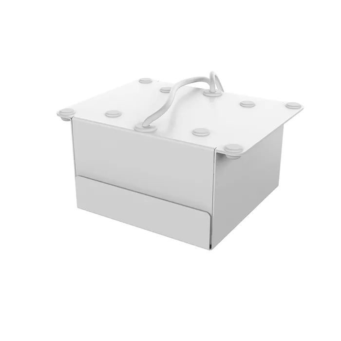 Комплект светильников Грильято Тетрис x2 для ячейки 75х75 20Вт 4000К Опал Белый