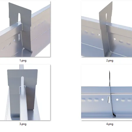 Клипса прижимная универсальная