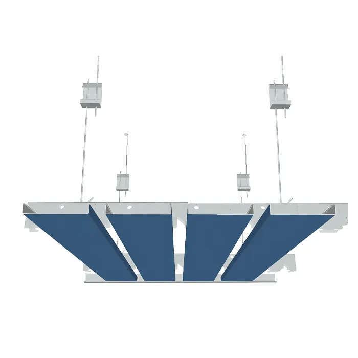 Реечные потолки прямоугольного дизайна A50SP