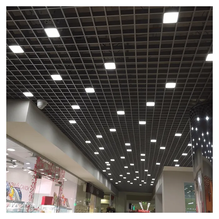 Комплект светильников Грильято Домино для ячейки 100х100 3000К Призма