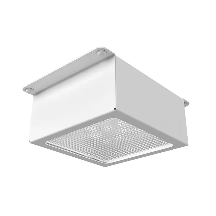 Комплект светильников Грильято Тетрис x1 для ячейки 100x100 10Вт 4000К Микропризма Белый