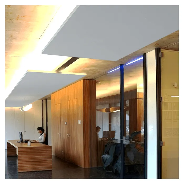 Свободновисящие элементы Ecophone Соло Лайт Прямоугольник 2392x1192мм, белый